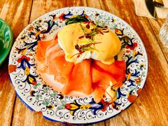 三文鱼班尼迪克-Alimentari早午餐(安福路店)