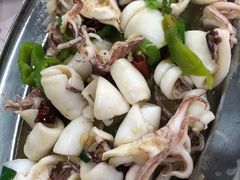 炒鱿鱼-板桥海鲜广场(文明东店)