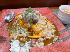 苹果山和牛汉堡扒蛋包饭-Hey!蛋包饭(中山店)