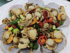 葱爆威海扇贝-郭姐·威海渔村(黄兴路店)
