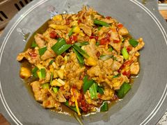 黔北糟辣椒炒肉-树厨贵州菜(铜仁花果山店)