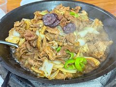 猪牛混炒-朝族高丽火盆(长白山总店)