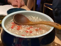 酒酿豆腐石榴羹-山石榴·贵州菜(丰盛里店)