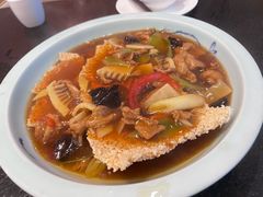 锅巴肉片-万重锦·人文川菜馆(骡马市店)