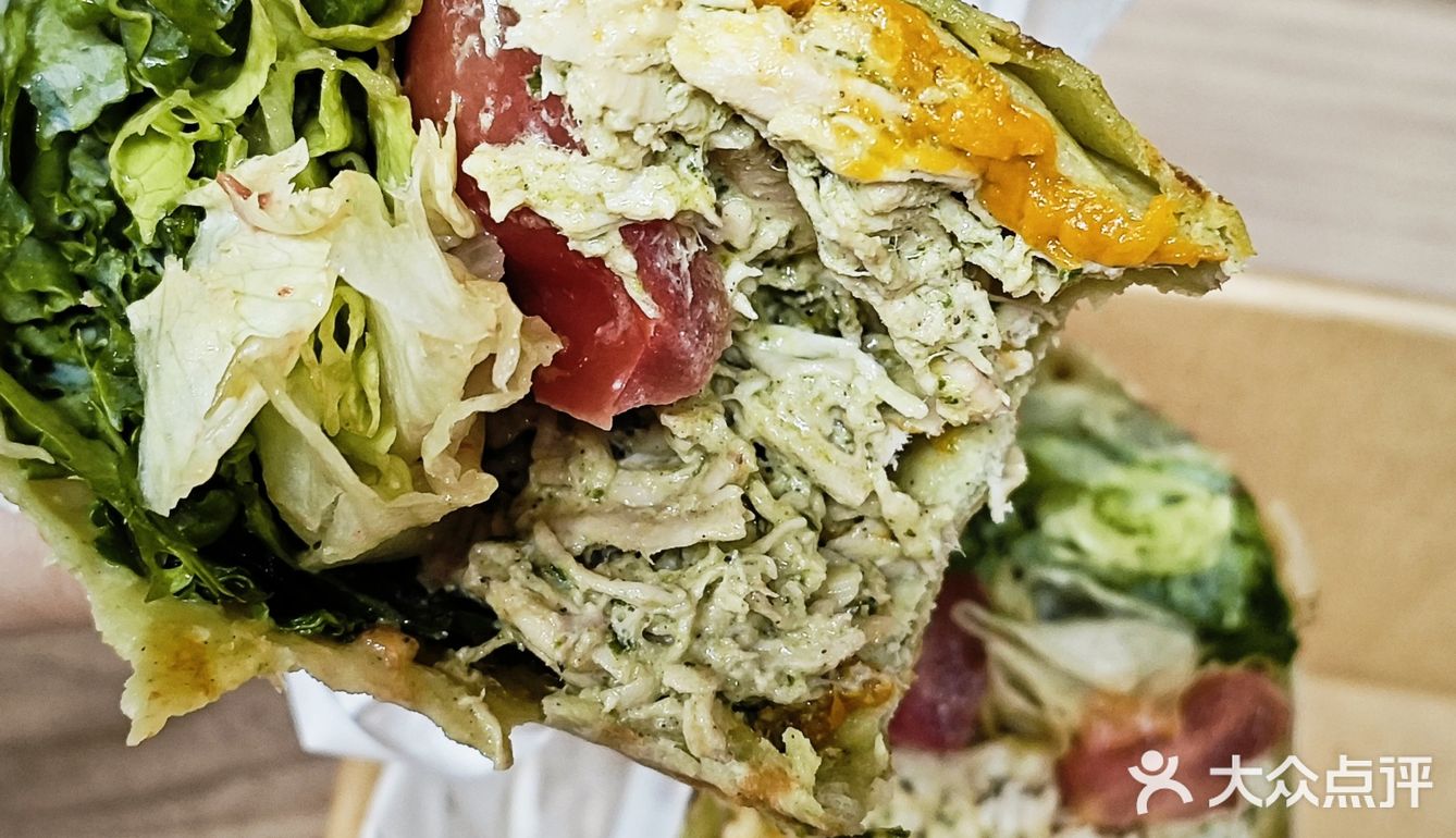 减脂必备鸡肉卷🌯超满足~！