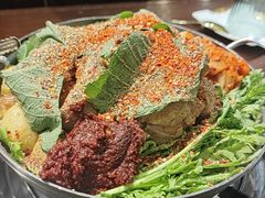 土豆排骨火锅-喇喇排骨火锅·传统韩式脊骨汤(望京西园总店)