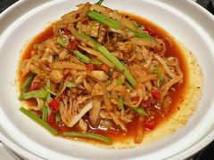 酸萝卜炒牛百叶-炊烟小炒黄牛肉(浦东世纪汇店)