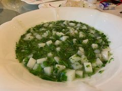 荠菜山药煨虾仁-老正兴菜馆(福州路店)