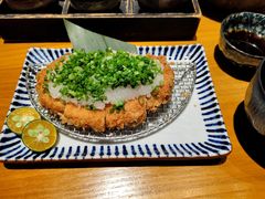 青桔葱花萝卜泥猪排套餐-堂本家洋食别馆·炸猪排(中心城店)