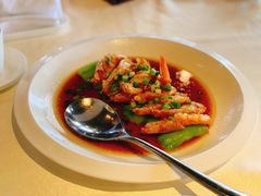 金蒜胜瓜蒸海虾-皇朝会.经典传统粤菜(外滩店)