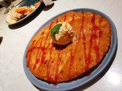 玉米团配香草冰激凌-墨纪Mojí墨西哥餐厅(官舍店)