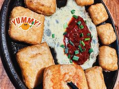 蛋煎毛豆腐-大傻徽菜园·中国徽菜大师(老街店)