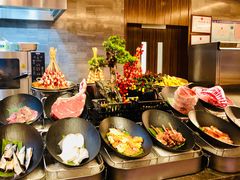 自助取餐区-云端西餐厅(南宁龙光那莲豪华精选酒店)
