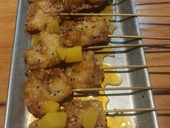 -特色油边心管烤串