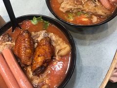 番茄浓汤鸡翅猪扒通粉-华嫂冰室(尖沙咀店)