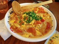 猪骨汤番茄鸡蛋面-日出拉面(望京店)