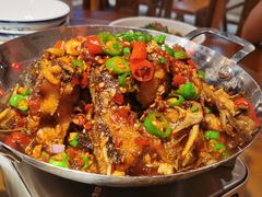 干锅黄鸭叫-格塘人家·山泉水煮鱼(望兴家园店)