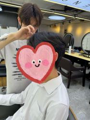 点击看大图 -藤野造型烫发染发