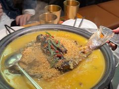 -探鱼·鲜青椒爽麻烤鱼(苏宁广场店)