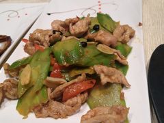 豉椒苦瓜炒肉-唐拉雅秀酒店-唐苑中餐厅