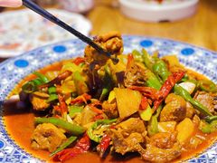 新疆大盘鸡-胖老汉椒麻鸡清真新疆菜(西御街店)