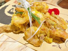 香酥蛋黄虾-马灯部落·西湖边的创意山景餐厅(虎跑动物园店)