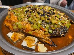传统豆豉烤鱼-锦尚阁烤鱼•天津菜(宣武门胡同店)