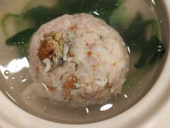 蟹粉狮子头-怡园饭店-餐厅(四望亭店)