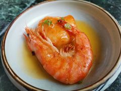 煎大虾拼墨鱼饼-白天鹅宾馆·流浮阁咖啡厅