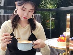 -深圳温德姆至尊酒店·大堂吧·户外花园