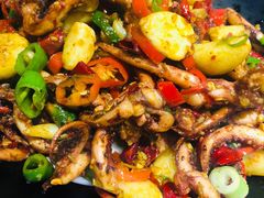 干锅鱿鱼须-建辉湖南土菜馆(南大街店)