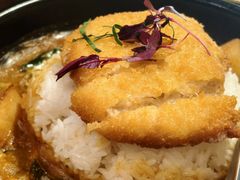 咖喱鸡排焗饭-本处·素食·融合料理(南油店)