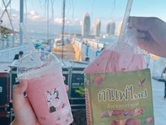 芭比粉-日落吧·海景咖啡厅·餐酒吧·鸡尾酒·下午茶·乐队表演·浪漫夕阳·三亚文华东方酒店