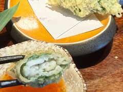 紫苏银鱼卷天妇罗-加奈日本料理
