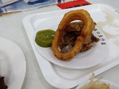 绿豆糕-老磁器口豆汁店(天坛店)