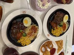 澳洲精选牛排套餐-东方豪客牛排意面披萨(玉函银座店)