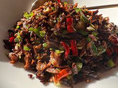 小炒腊肉皮条菌-一坐一忘云南菜(三里屯店)