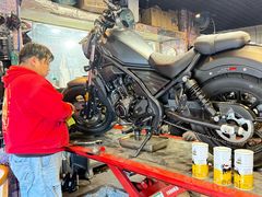 -摩道团机车工坊 摩托车维修 精洗店