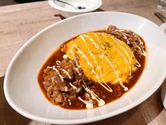 日式肉汁安格斯牛肉片蛋包饭-Ufufu cafe(天神巷店)