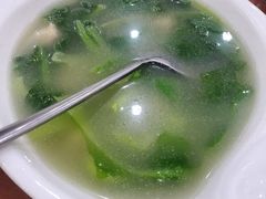 小白菜汆丸子-老山记海城馅饼大酒店(振兴小区店)