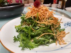 茼蒿拌馓子-城南往事(滨江世茂店)