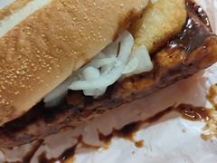 马来西亚脆薯黑椒鸡肉堡-麦当劳(未来城购物中心店)
