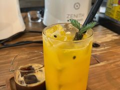 风味冰美式/百香-转山咖啡(松柏社区店)