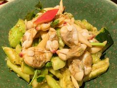 黄瓜拌黄蚬子-KŌNG胶东小馆(华熙店)
