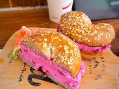 加州胭脂&nbsp;California&nbsp;Pink-Catch Bagel(芳草地店)