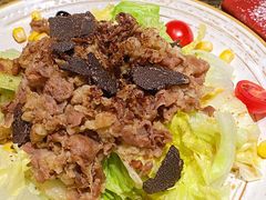 黑松露牛肉温色拉-炙柒Sekinana·精致料理 烧鸟·铁板烧(海上世界店)
