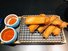 干炸带鱼-老头儿真传-老头儿油爆虾·1987杭州烟火味(湖滨银泰in77D区店)