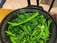 豆豉焗空心菜-东就鸭饭店·古早海南菜(友谊南海城店)