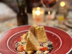 芝士蛋糕配野莓酱-BROWNSTONE布朗石西班牙餐厅(富城店)