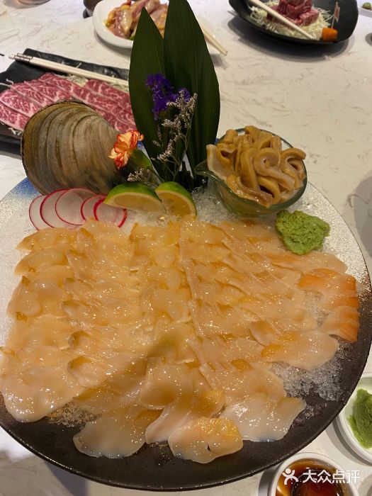 德米火锅(深圳湾1号旗舰店)象拔蚌刺身图片